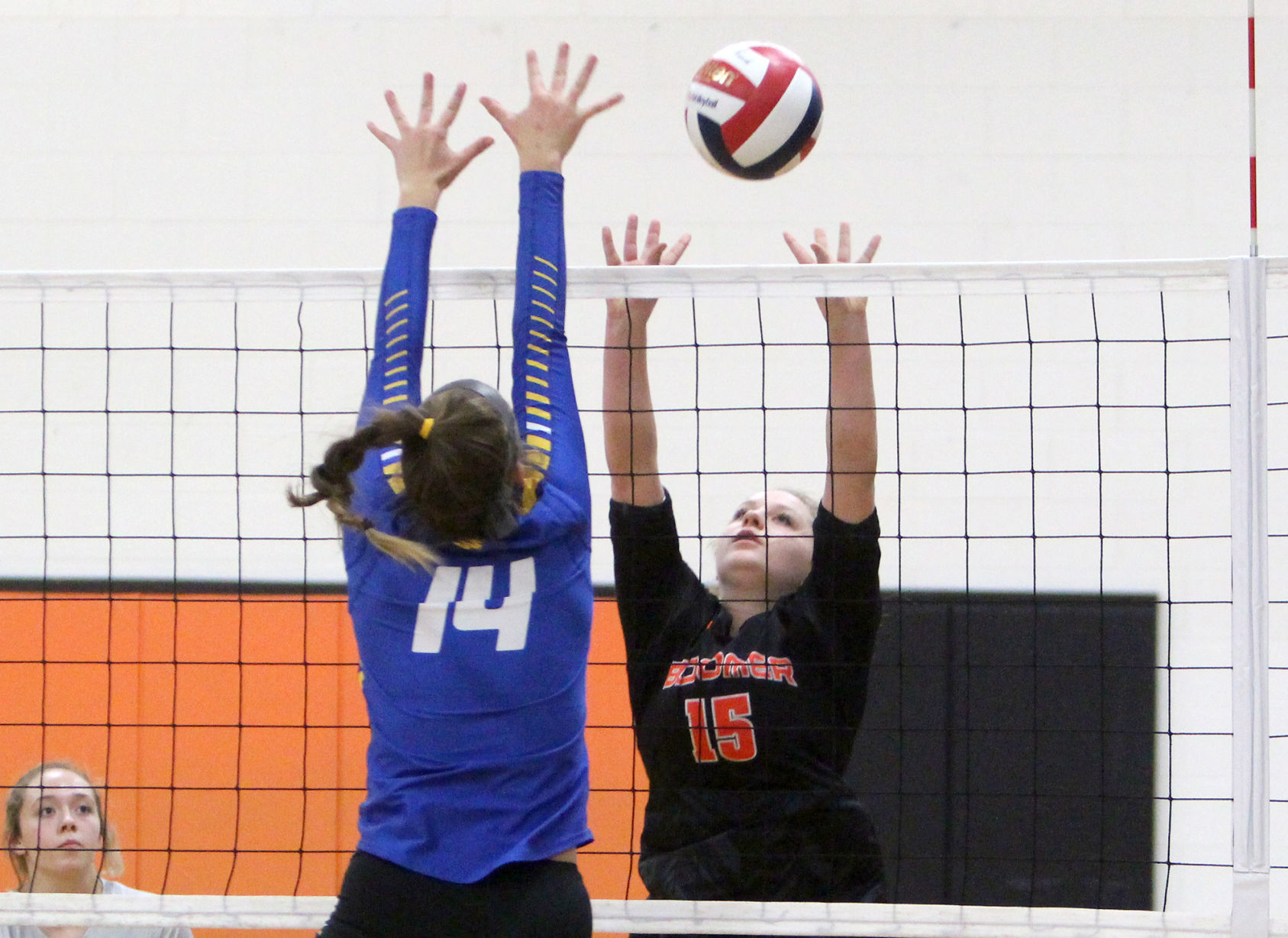 Rice Lake at Bloomer volleyball 10-24-19